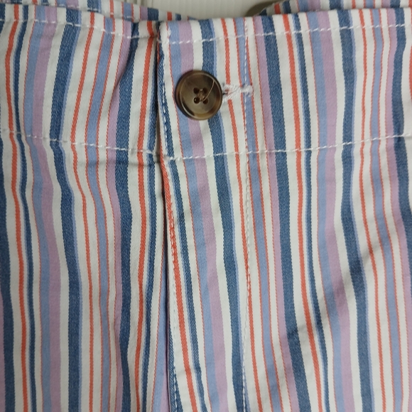 Striped Blue and Purple Shorts Sz 12 - Picture 2 of 9